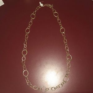 Gold chain necklace